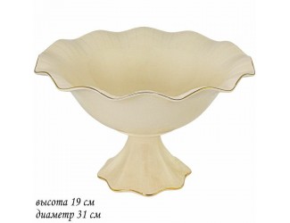 Фруктовница на ножке 31 см Lenardi Marzipan 205-147