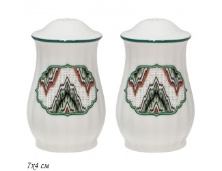 Набор солонок 2шт 7х4 см Lenardi Бухара 205-180