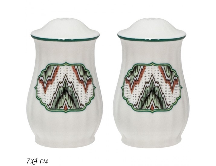 Набор солонок 2шт 7х4 см Lenardi Бухара 205-180