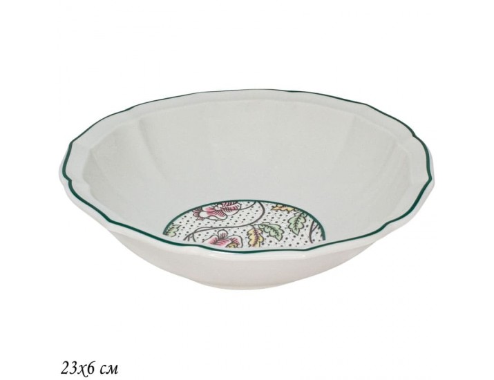 Салатник 23*6см Lenardi Глория 205-217