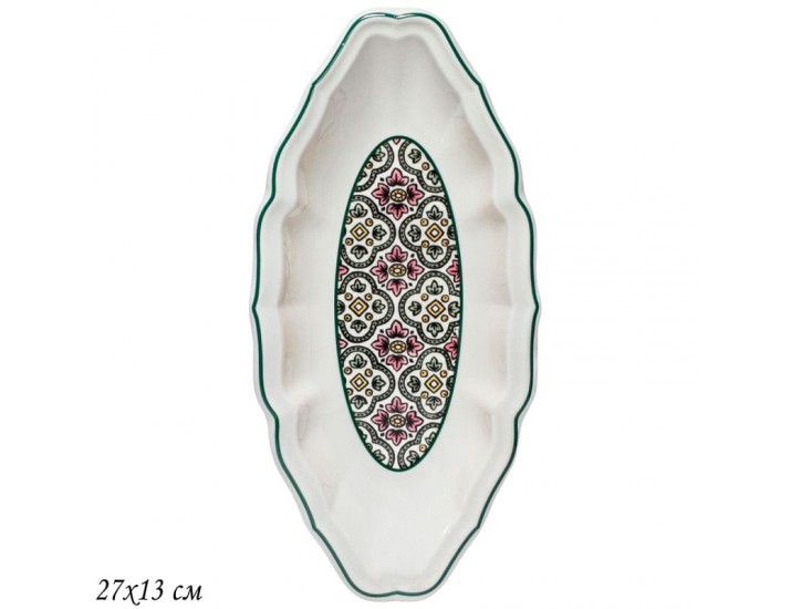 Овальное блюдо 27х13см Lenardi Дария 205-241