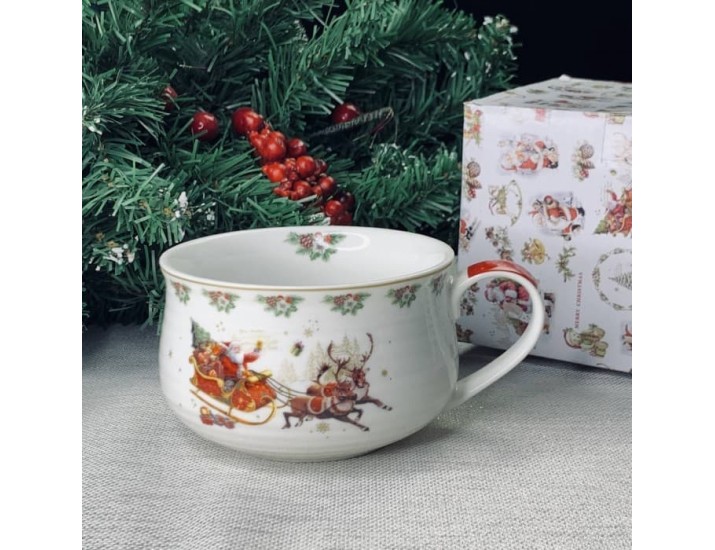 Бульонница 450мл Lenardi Новогодний 205-296 Бульонница 450мл Lenardi Новогодний 205-296