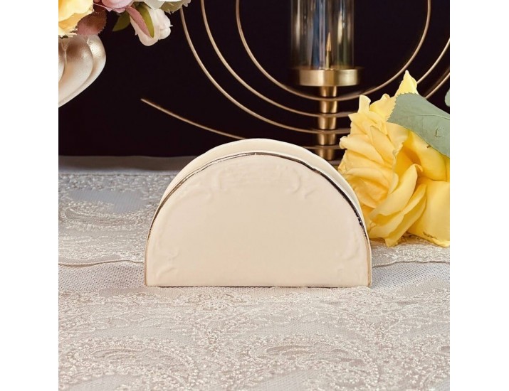 Салфетница Lenardi Доминика крем 205-402