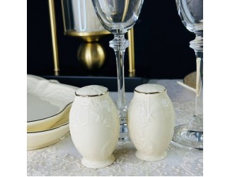 Набор солонок 2шт Lenardi Доминика крем 205-404