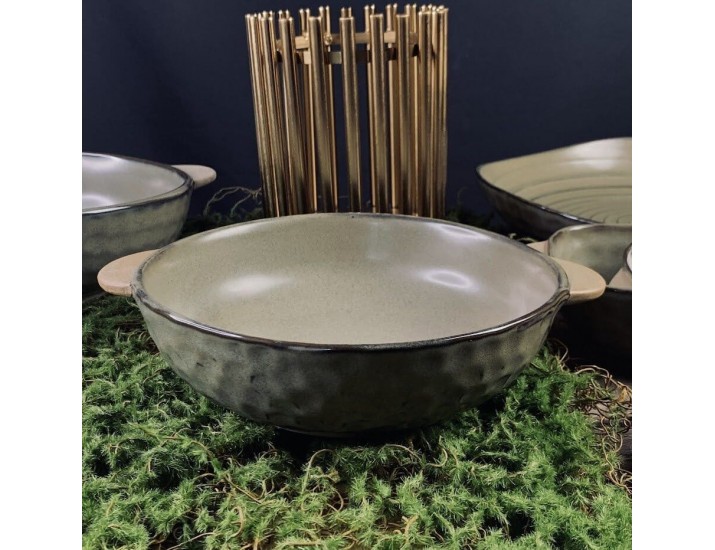 Салатник 25х6,5см с ручками Lenardi Мистраль 205-436