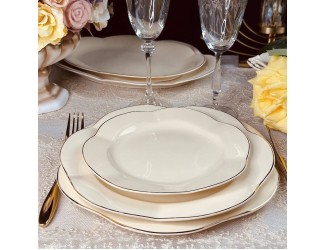 Набор из 6 тарелок 20,5см Lenardi Мираж 205-551