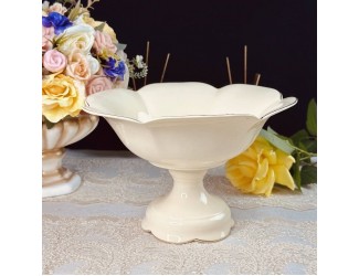 Фруктовница 25см на ножке Lenardi Мираж 205-559