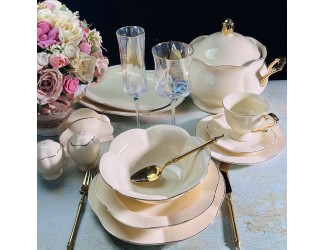 Обеденный сервиз на 6 персон 38 предметов Lenardi Мираж 205-573