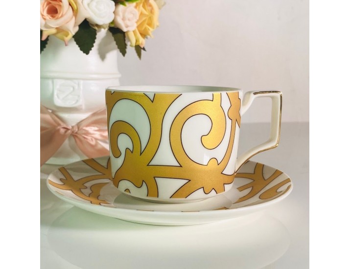 Набор чайных пар на 6 персон 12 предметов 230мл Lenardi 205-657