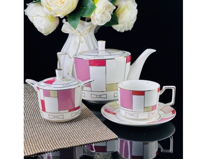Чайный сервиз на 6 персон 14 предметов Lenardi 205-660