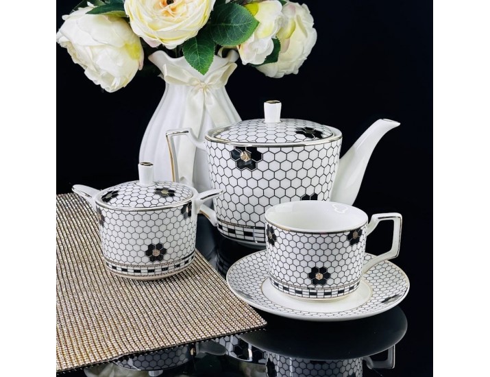 Чайный сервиз на 6 персон 14 предметов Lenardi 205-664