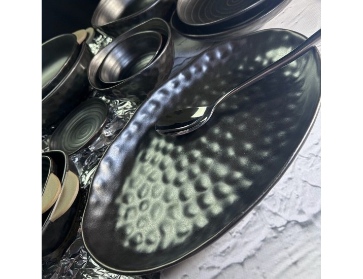 Набор из 2 овальных блюд 30,5см Lenardi Roca 205-680