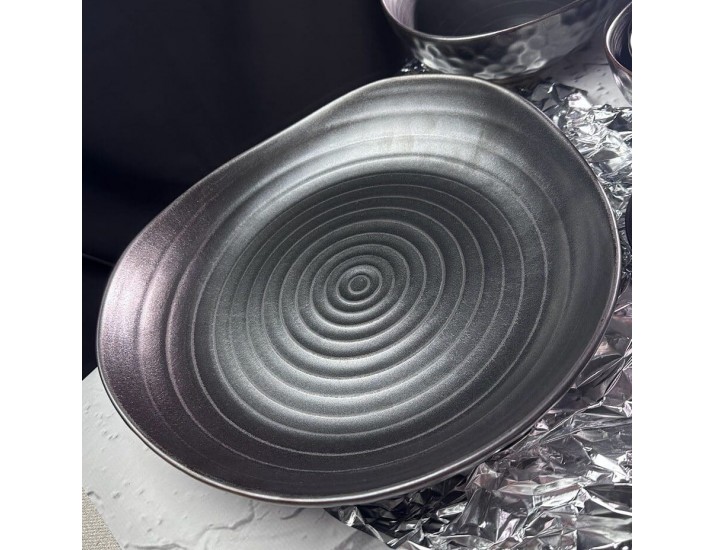 Круглое блюдо 30,5см Lenardi Roca 205-681