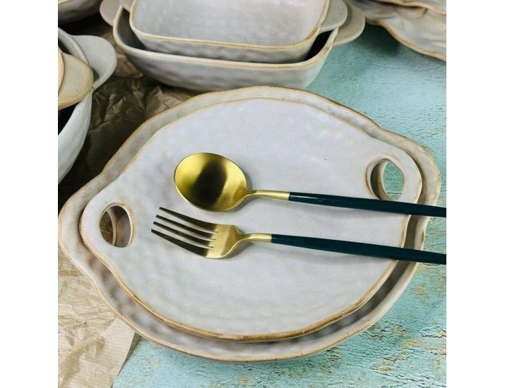 Набор из 2 блюд 23см ДЮНА с ручками Lenardi Дюна 205-693