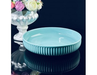 Салатник 24см Lenardi голубой 205-836