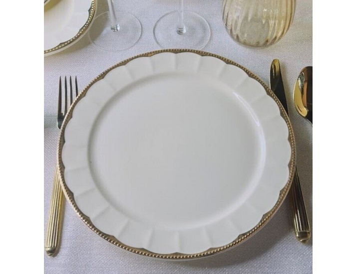 Набор из 6 тарелок 27см Lenardi Империал Золото 205-931
