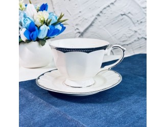 Чайный набор 12предметов 240 мл Lenardi Империал Серебро 205-949