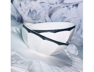 Набор из 6 салатников 15см Lenardi Империал Серебро 205-954