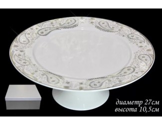 Тортовница на ножке 27см Lenardi Этро 108-179
