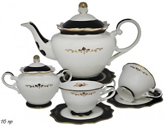 Чайный сервиз на 6 персон 16 предметов Lenardi Rich 225-017