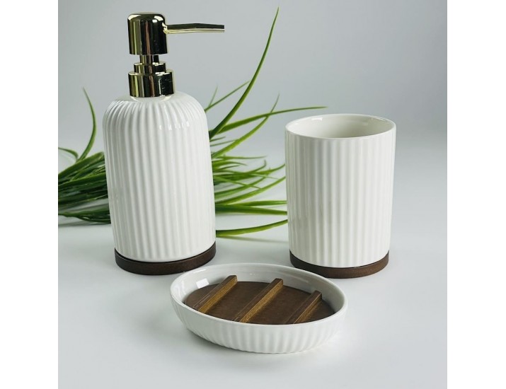 Ванный набор 3предмета Lenardi Tropical 235-033