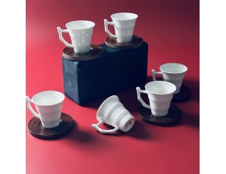 Кофейный набор 12предметов 90мл Lenardi Tropical 235-081