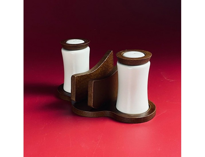 Набор солонок с салфетницей Lenardi Tropical 235-088