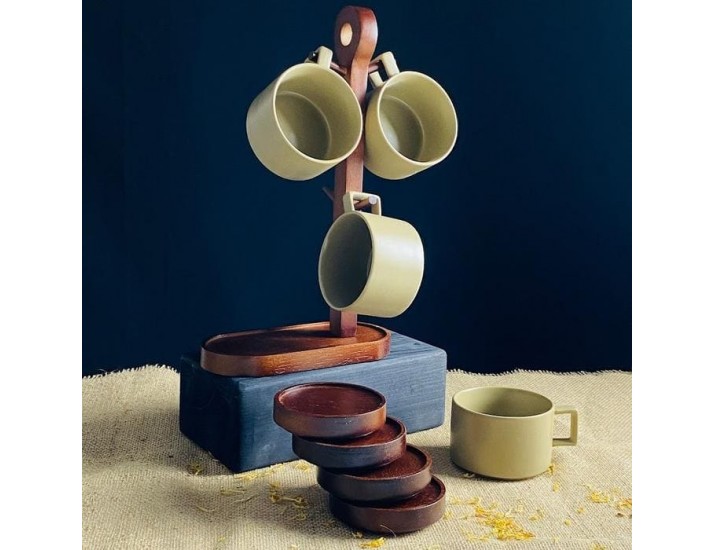 Чайный набор 8предметов 250мл Lenardi Tropical 235-110