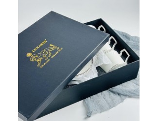 Набор чайных пар на 6 персон 12 предметов 280мл Lenardi 244-051