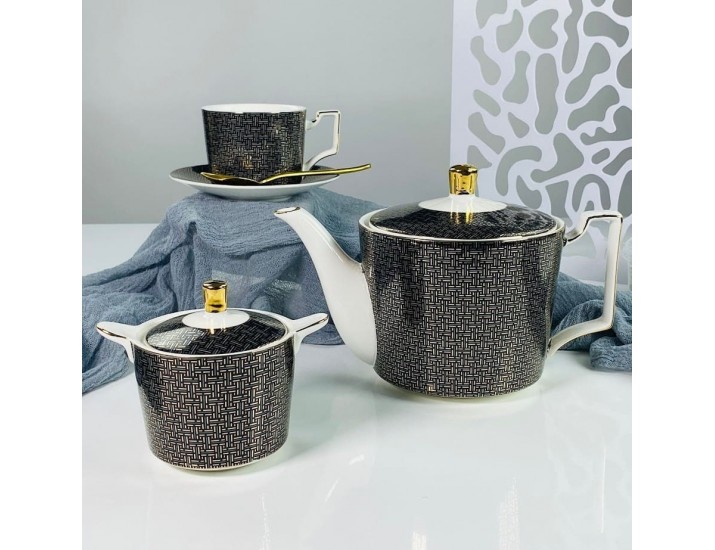 Чайный сервиз на 6 персон 14 предметов Lenardi 244-068