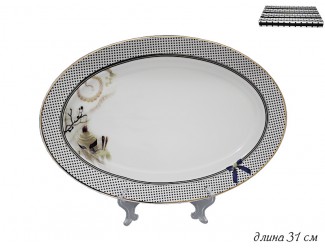 Блюдо овальное 31см Lenardi Paris 304-058