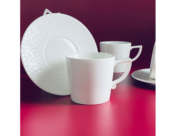 Набор чайных пар на 6 персон 12 предметов 280мл Lenardi 305-134