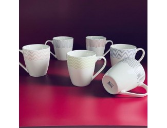 Набор из 6 кружек 380мл Lenardi 305-146