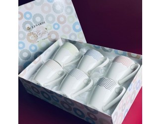 Набор из 6 кружек 380мл Lenardi 305-146