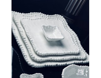 Квадратное блюдо 35,5см Lenardi Маринет 305-241
