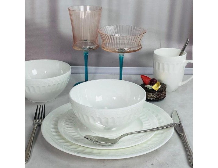 Обеденный сервиз на 6 персон 24 предмета Lenardi 305-330