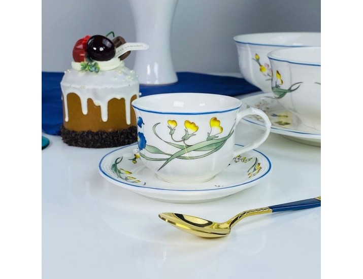 Чайный набор 12предметов 220мл Lenardi Фрэнсис 305-348