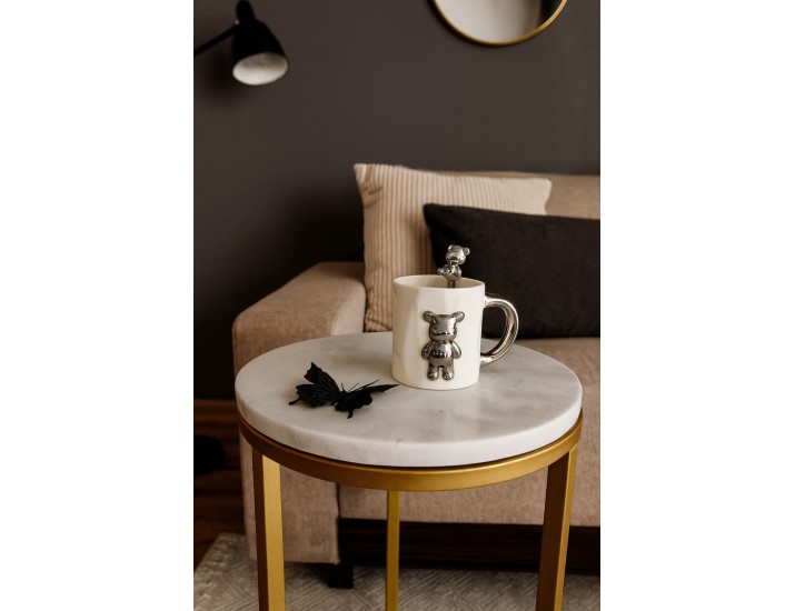 Кружка 350мл с ложкой Lenardi 315-067