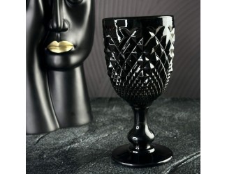 Набор бокалов для вина 6шт 310мл Lenardi 583-008 чёрный