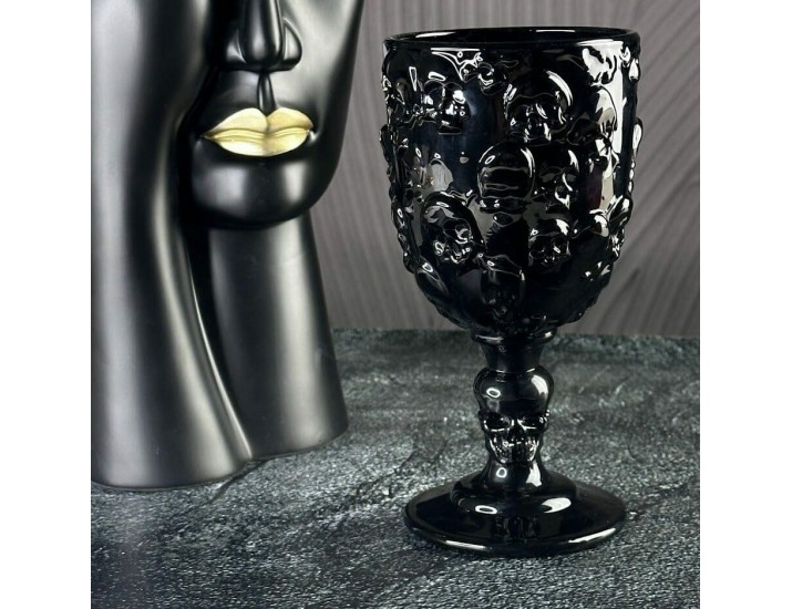 Набор бокалов для вина 6шт 310мл Lenardi 583-010 чёрный