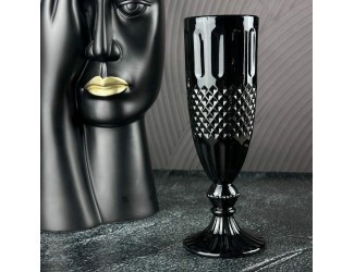 Набор фужеров для шампанского 6шт 170мл Lenardi 583-013чёрный