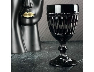 Набор бокалов для вина 6шт 320мл Lenardi 583-015 чёрный