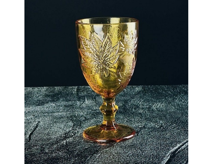 Набор бокалов для вина 6шт 320мл Lenardi 583-027 янтарный