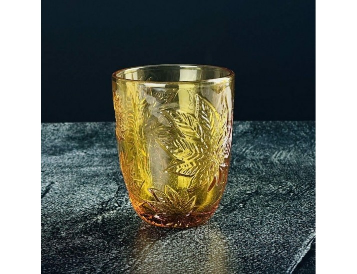 Набор стаканов 310мл Lenardi 583-029 янтарный