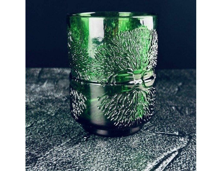 Набор стаканов 360мл Lenardi 583-037 зелёный