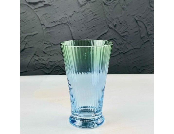 Набор стаканов 280мл Lenardi 584-011 голубой