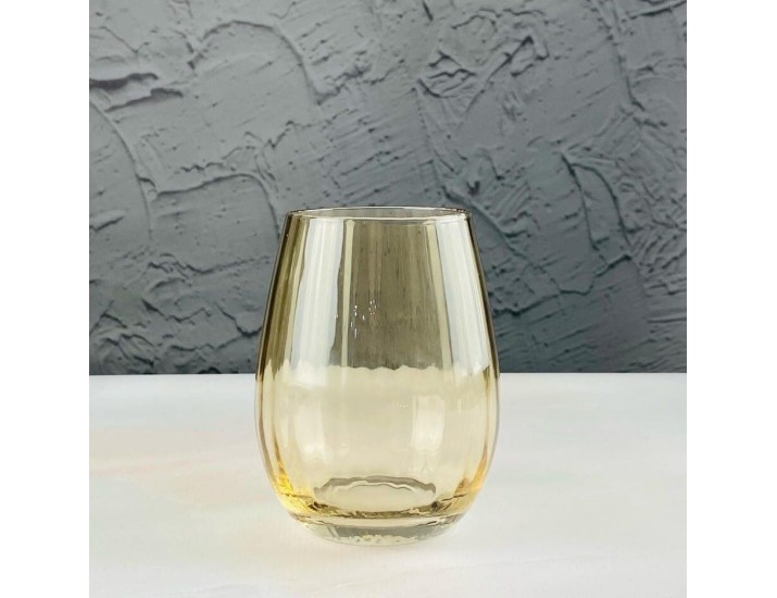 Набор стаканов 540мл Lenardi 584-042 янтарный