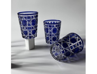 Набор стаканов 320мл Lenardi 585-002 синий