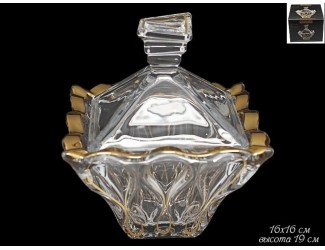 Конфетница с крышкой Lenardi 588-167