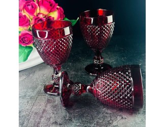 Набор рюмок 50мл Lenardi 588-504 красный